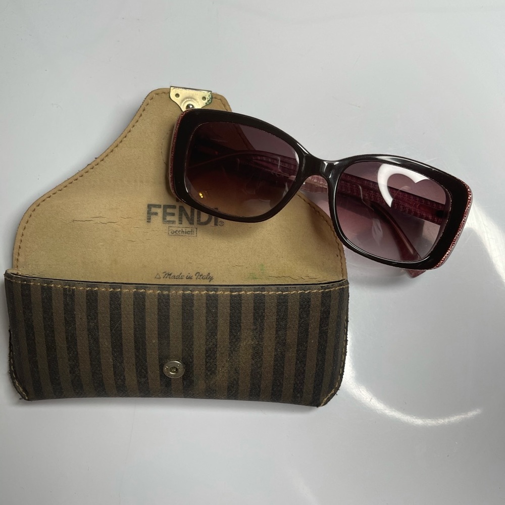Fendi vintage rectangular sunglasses